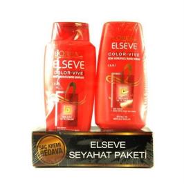 Elseve Color Vive Renk Koruyucu 90ml Bakım Şampuanı + Saç Kremi 