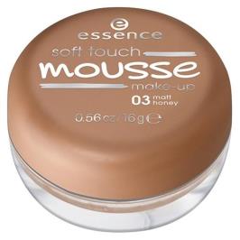 Essence Soft Touch Mousse Matt Honey 03 Köpük Fondöten