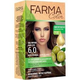 Farmasi Farma Color 6.0 Koyu Kumral Profesyonel Bitkisel Saç Boyası