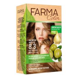 Farmasi Farma Color 8.3 Bal Köpüğü  Profesyonel Bitkisel Saç Boyası