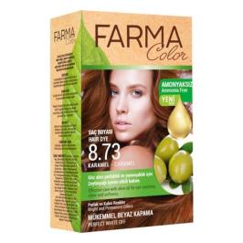 Farmasi Farma Color 8.73 Karamel  Profesyonel Bitkisel Saç Boyası