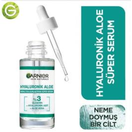 Garnier 30 ml Hyaluronik Aloe Nemle Dolgunlaştıran Süper Serum