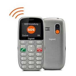 Gigaset GL390 Cep Telefonu Gümüş