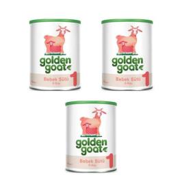 Golden Goat 1 Keçi Sütü Bazlı 0-6 Ay 3x400 gr Çoklu Paket Bebek Sütü