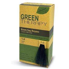 Green Therapy 1.0 Siyah Krem Saç Boyası 