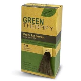 Green Therapy 5.0 Açık Kahve Krem Saç Boyası 