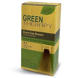 Green Therapy 7.1 Küllü Kumral Krem Saç Boyası 