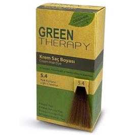 Green Therapy Krem 5.4 Açık Kestane Saç Boyası