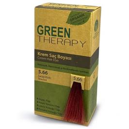 Green Therapy Krem 5.66 Şarap Kızılı Saç Boyası