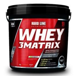 Hardline Whey 3 Matrix 4000 gr Protein Tozu