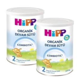 Hipp 2 Organik Combiotic 6+ Ay 2x350 gr Çoklu Paket Bebek Devam Sütü