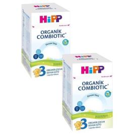 Hipp 3 2x800 gr Organik Combiotic Devam Sütü