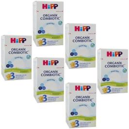 Hipp 3 6x800 gr Organik Combiotic Devam Sütü