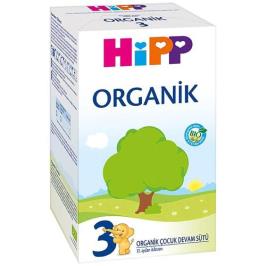 Hipp 3 Organik 600 gr Devam Sütü