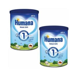 Humana 1 0-6 Ay 2x800 gr Çoklu Paket Bebek Sütü
