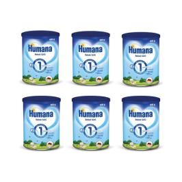 Humana 1 0-6 Ay 6x800 gr Çoklu Paket Bebek Sütü