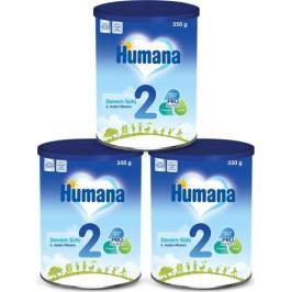 Humana 2 6+ Ay 3x350 gr Çoklu Paket Bebek Devam Sütü
