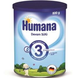 Humana 3 6-9 Ay 800 gr Bebek Devam Sütü