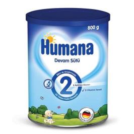 Humana No 2 6+ Ay 800 gr Bebek Devam Sütü