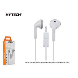 Hytech HY-XK03 Beyaz Mikrofonlu Kulaklık
