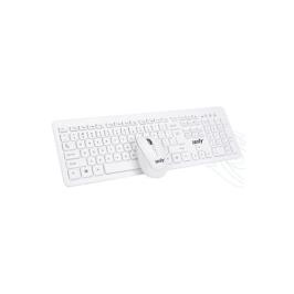 Izoly Km-6221 Beyaz Kablosuz Klavye Mouse Seti