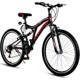 Kldoro KD-029 Kırmızı 26 Jant Bisiklet 21 Vites Amortisörlü Dağ Bisikleti