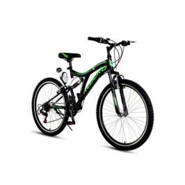 Kldoro KD-029 Yeşil 26 Jant Bisiklet 21 Vites Çift Amortisör Erkek Dağ Bisikleti