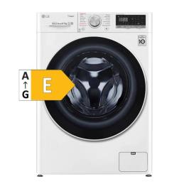 LG F4R5VGW0W E Sınıfı 9 Kg Yıkama 1400 Devir Çamaşır Makinesi Beyaz