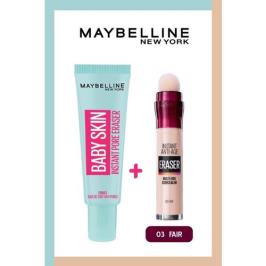 Maybelline New York Baby Skin Makyaj Bazı Ve Instant Anti Age Eraser Kapatıcı