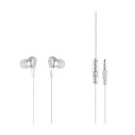 MF Product Acoustic 0093 Beyaz Mikrofonlu Kablolu Kulak İçi Kulaklık