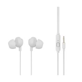 MF Product Acoustic 0097 Beyaz Mikrofonlu Kablolu Kulak İçi Kulaklık