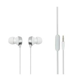 MF Product Acoustic 0098 Beyaz Mikrofonlu Kablolu Kulak İçi Kulaklık