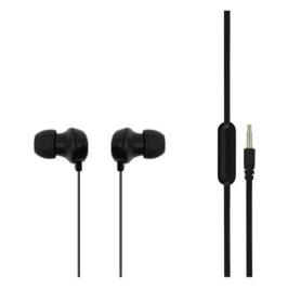 MF Product Acoustic 0098 Siyah Mikrofonlu Kablolu Kulak İçi Kulaklık