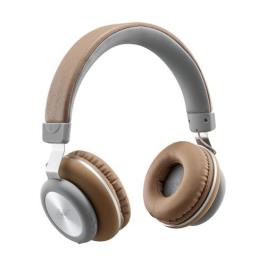 MF Product Acoustic 0125 Kahverengi Mikrofonlu Kulak Üstü Kablosuz Bluetooth Kulaklık