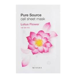Missha Pure Source Cell Sheet Mask Lotus Yüz Bakım Maskesi
