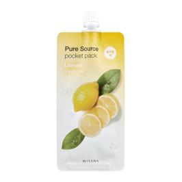 Missha Pure Source Pocket Pack Lemon Yüz Bakım Maskesi