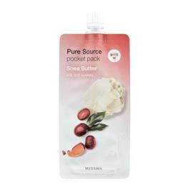 Missha Pure Source Pocket Pack Shea Butter Yüz Bakım Maskesi
