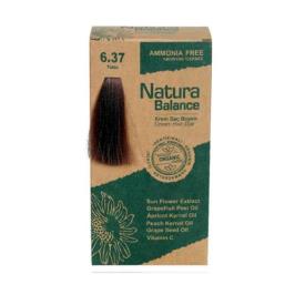 Natura Balance Krem 6.37 Tütün Organik Saç Boyası