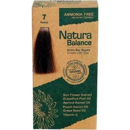 Natura Balance Krem 7 Kumral Organik Saç Boyası