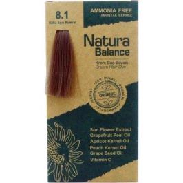 Natura Balance Krem 8.1 Küllü Açık Kumral Organik Saç Boyası