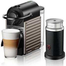 Nespresso C66T Pixie 230 W 700 ml Kapsüllü Kahve Makinesi Gümüş