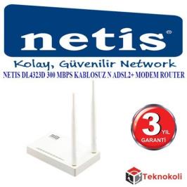 Netis DL4323D 300 Mbps ADSL2+ 4 Port Modem