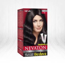 Nevaton 1.0 Siyah Kalıcı Krem Saç Boyası