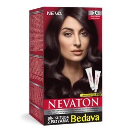 Nevaton 3.4 Koyu Kahve Kalıcı Krem Saç Boyası
