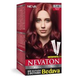 Nevaton 5.66 Şarap Kızılı Kalıcı Krem Saç Boyası