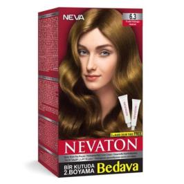 Nevaton 6.3 Fındık Kabuğu Saç Boyası Seti