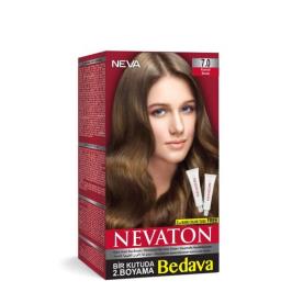 Nevaton 7.0 Kumral Kalıcı Krem Saç Boyası