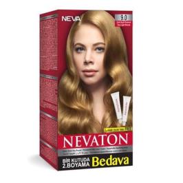 Nevaton 9.0 Çok Açık Kumral Saç Boyası Seti