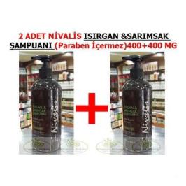 Nivalis 2x400 ml Isırgan Sarımsak Özlü Şampuanı 