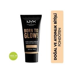 Nyx Professional Makeup Nude Born To Glow Naturally Radiant Fondöten
